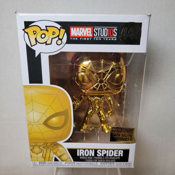 Pop! Funko Marvel Studios Iron Spider #440 (Fan Vote Winner) - NRFB - Picture 1 of 10